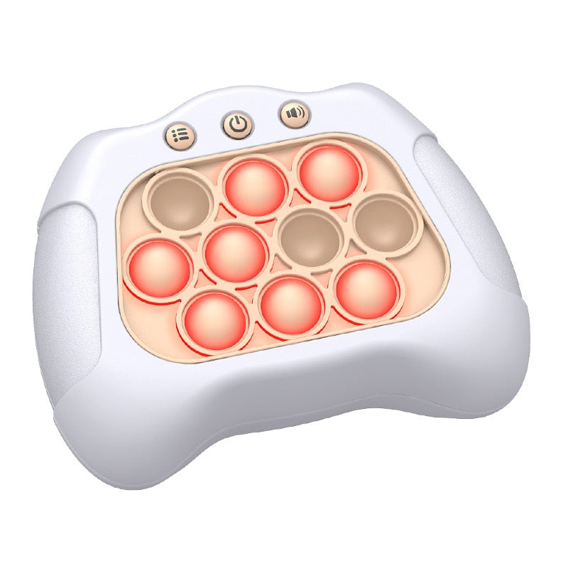 Children Press It Game Fidget Toys Pinch Sensory Quick Push Handle Game Squeeze Relieve Stress Decompress Montessori Toy for Kid