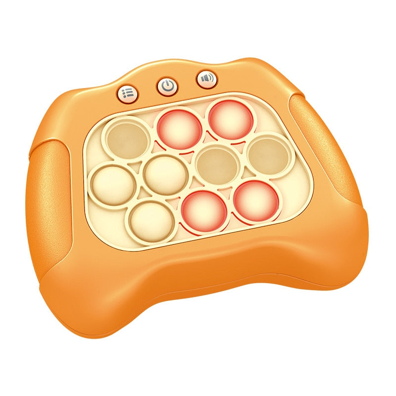 Children Press It Game Fidget Toys Pinch Sensory Quick Push Handle Game Squeeze Relieve Stress Decompress Montessori Toy for Kid