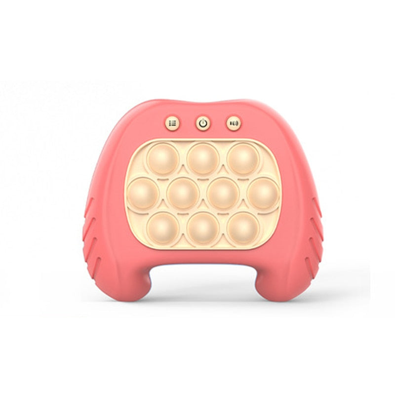 Children Press It Game Fidget Toys Pinch Sensory Quick Push Handle Game Squeeze Relieve Stress Decompress Montessori Toy for Kid